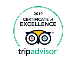 Trip Adviser 2019 Certificate of Excellence